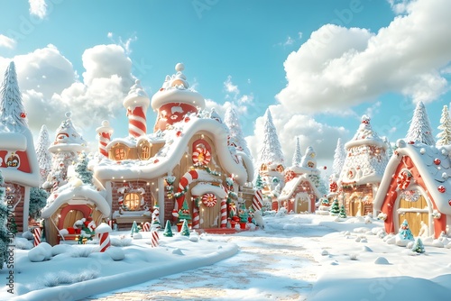 Santa’s workshop exterior photo