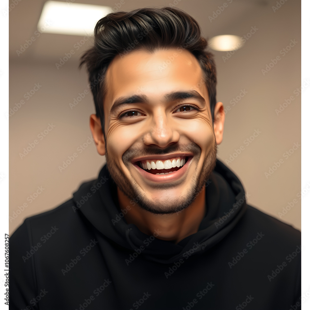A beautiful smiling man A beautiful smiling man