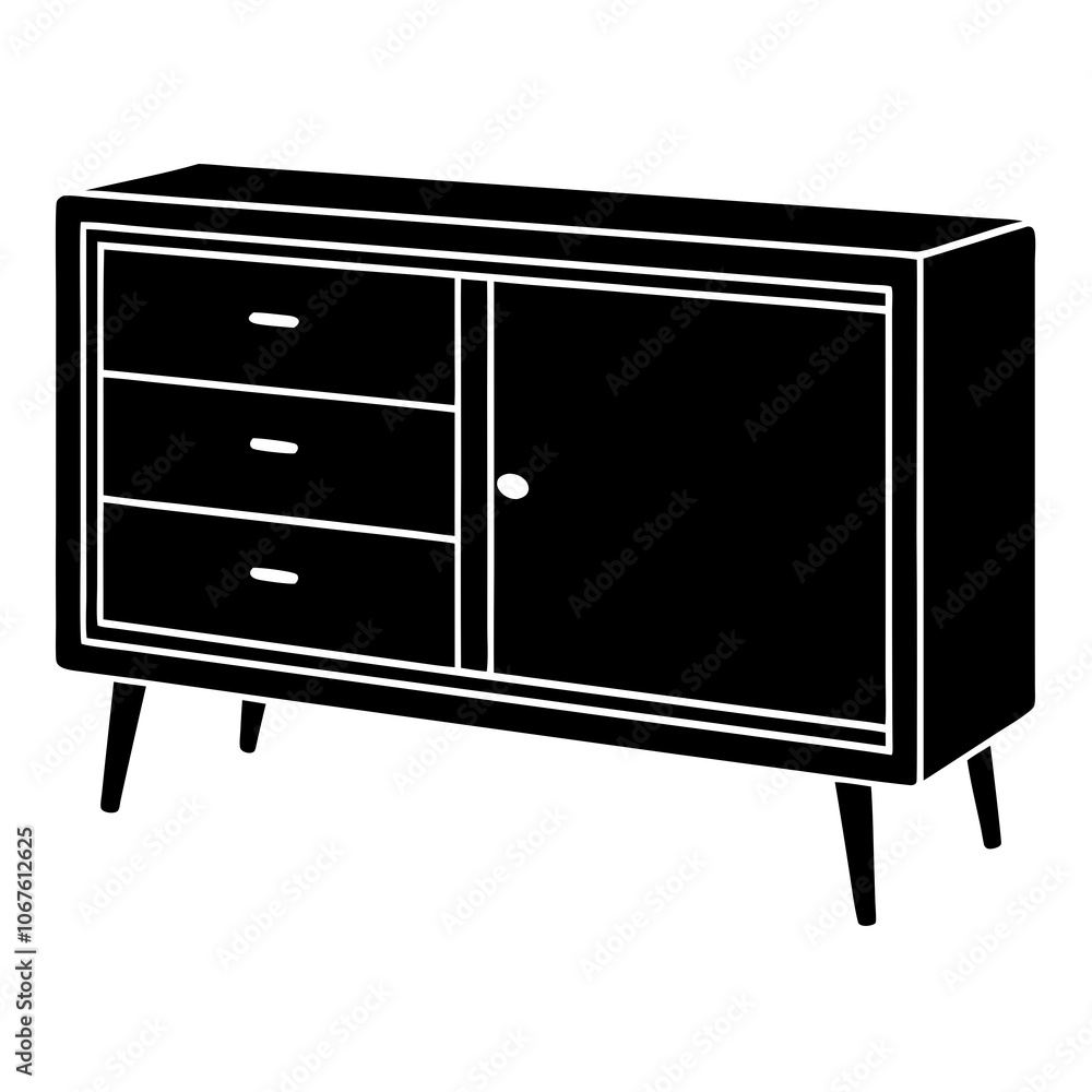 black and white credenza black and white credenza