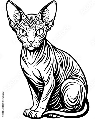 illustration of cat