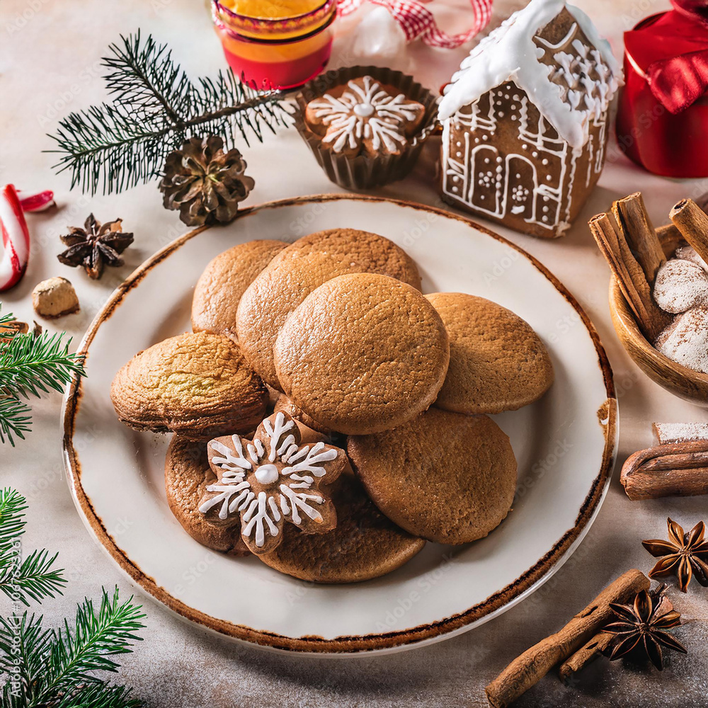 christmas cookies with cinnamon and nuts christmas cookies with cinnamon and nuts