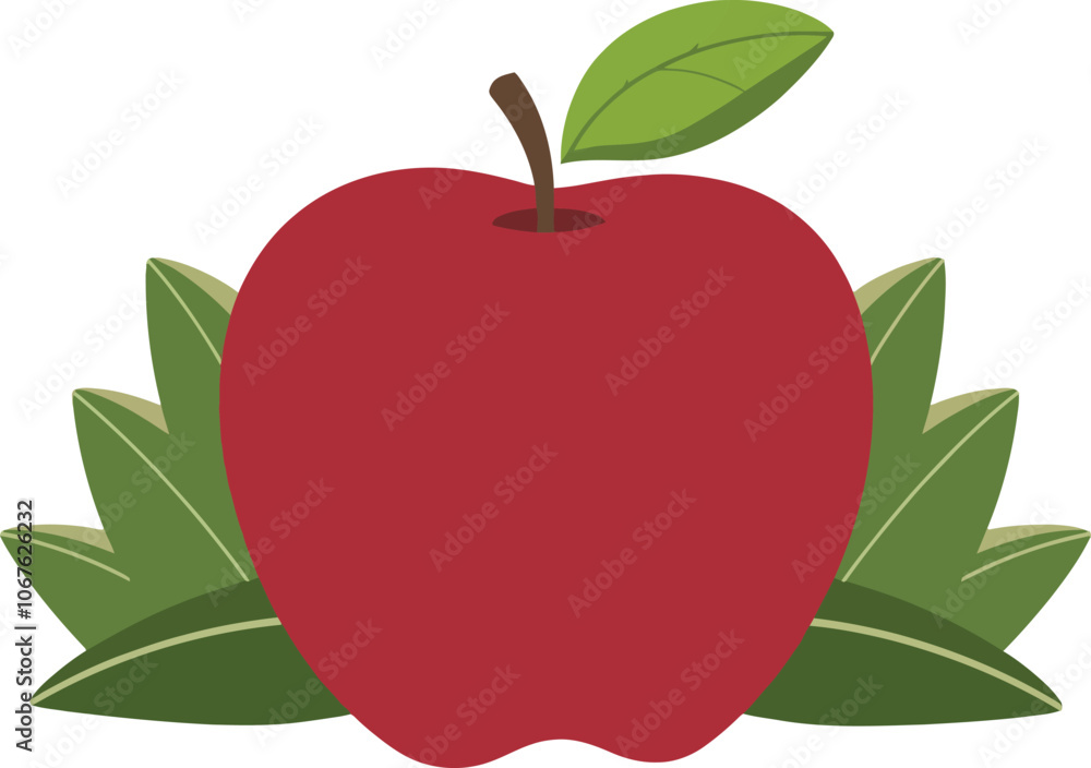 Fototapeta premium Vector Apple