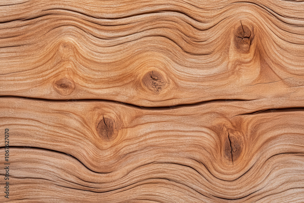 Detailed wood texture with organic grain patterns and natural knots in warm brown tones Detailed wood texture with organic grain patterns and natural knots in warm brown tones