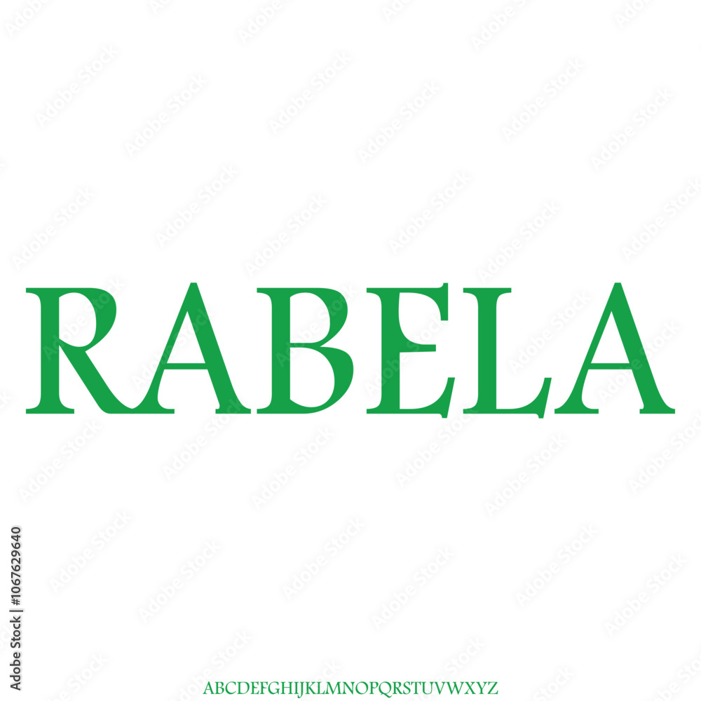 RABELA. the luxury and elegant font glamour style RABELA. the luxury and elegant font glamour style