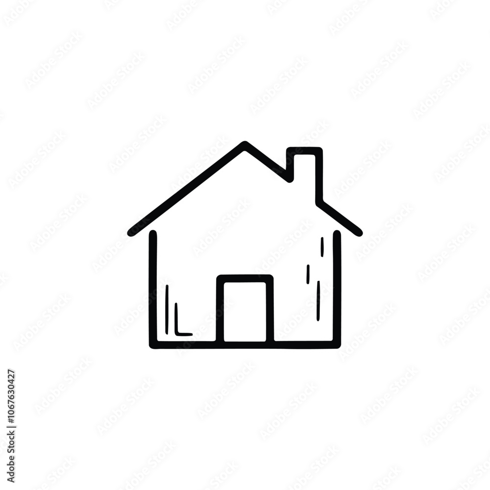 Black home icon design vector illustration Black home icon design vector illustration