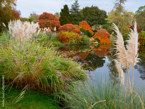 Wakehurst Gardens in autumn photo