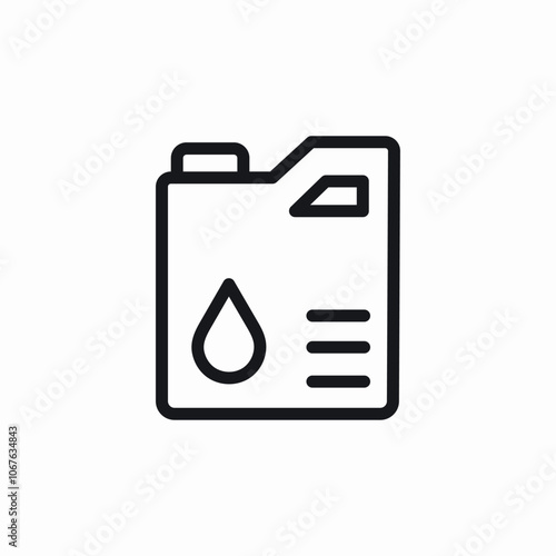 engine oil icon sign vector