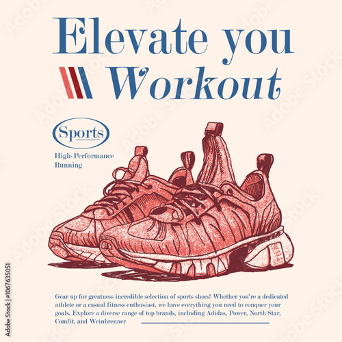 Elevate you workout sports t shirt print design. high performance active wear. university with sport, shield and laurel. city Cleveland, health and fitness club summer SS25 tennis crest sport