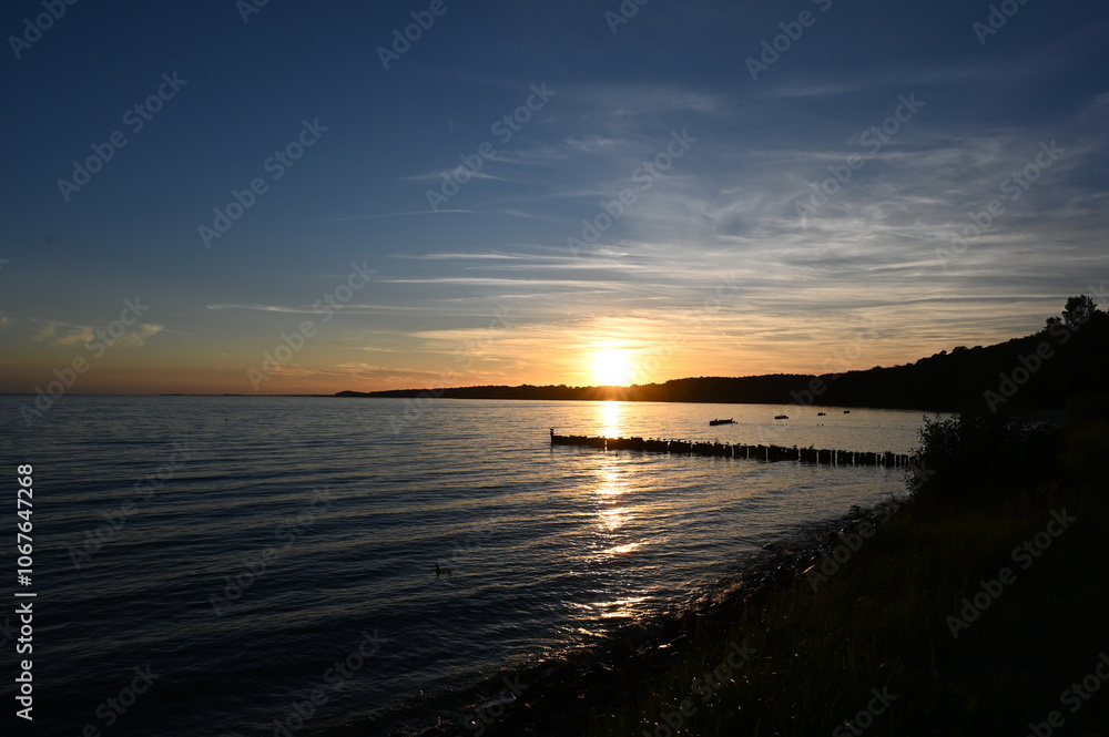 Abend am Stettiner Haff Abend am Stettiner Haff