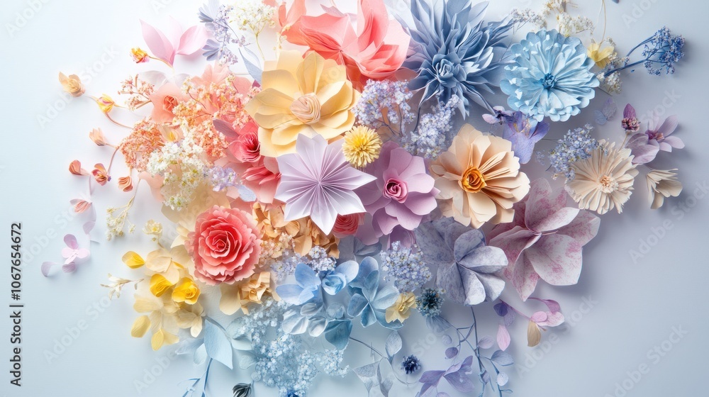 Paper Flower Bouquet Paper Flower Bouquet