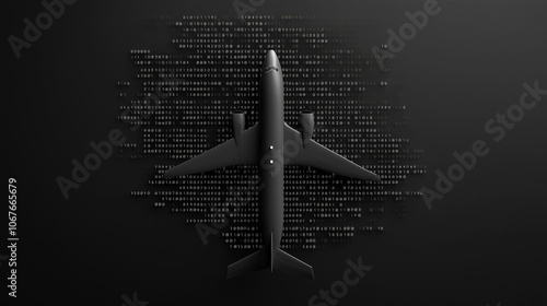 illustration of airplane