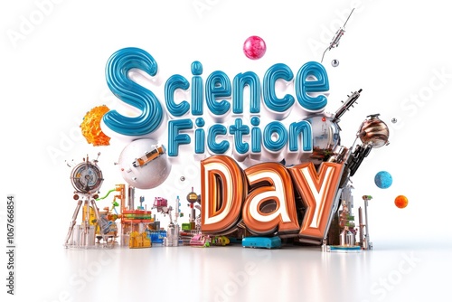 Explore the fascinating intersection of generative ai and science fiction on science fiction day photo