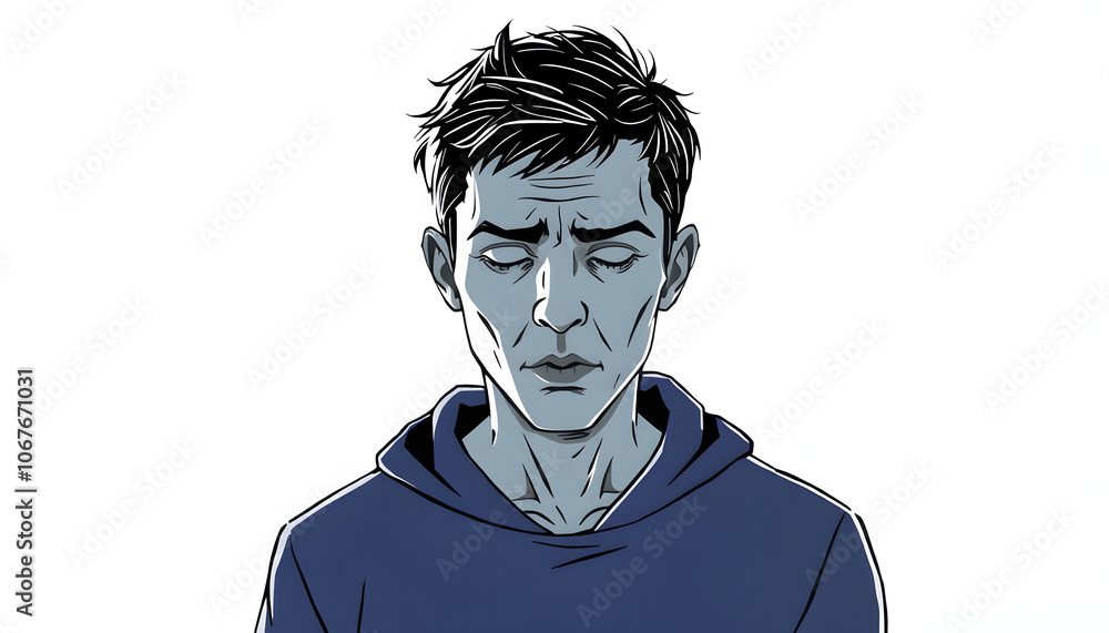 Schizophrenia isolated with white highlights, png Schizophrenia isolated with white highlights, png