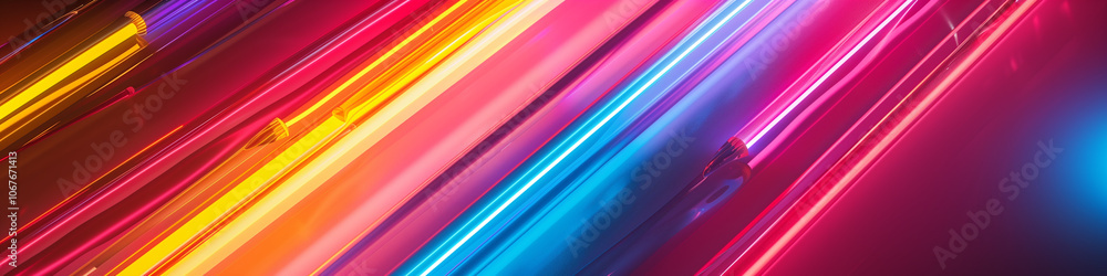 Texture of closely layered neon lights in various colors, creating a vibrant, futuristic pattern with a glowing effect. modern cyberpunk-inspired designs. Unusual angle look. Generative AI content Texture of closely layered neon lights in various colors, creating a vibrant, futuristic pattern with a glowing effect. modern cyberpunk-inspired designs. Unusual angle look. Generative AI content