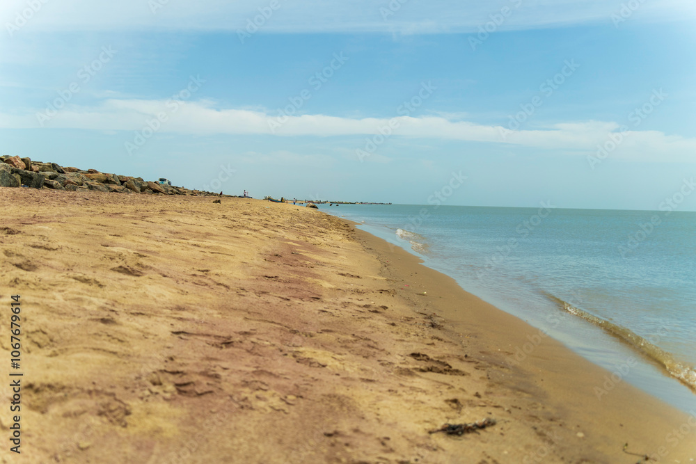 la plage de Dhanushkodi rameswaram
sud de l'inde
la plage de Dhanushkodi rameswaram
sud de l'inde