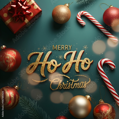 christmas template, christmas greeting templates, Merry Christmas and New Year banner. Abstract modern 3d illustration on blue background. ai abstract blue, christmas graphic designs