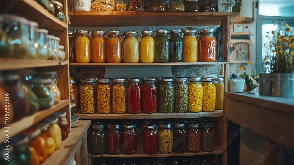 Delicious Homemade Organic Canned Vegetables - Diverse Selection and Variations for Healthy Eating Delicious Homemade Organic Canned Vegetables - Diverse Selection and Variations for Healthy Eating