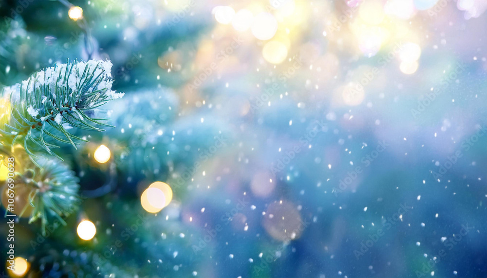 Winter background of snow and frost. Free space for your decoration. Blurred blue background of landscape and fir branches of frost. Christmas time. Copy space. Winter background of snow and frost. Free space for your decoration. Blurred blue background of landscape and fir branches of frost. Christmas time. Copy space.
