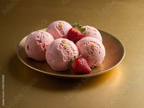 Strawberry Ice Cream Delight