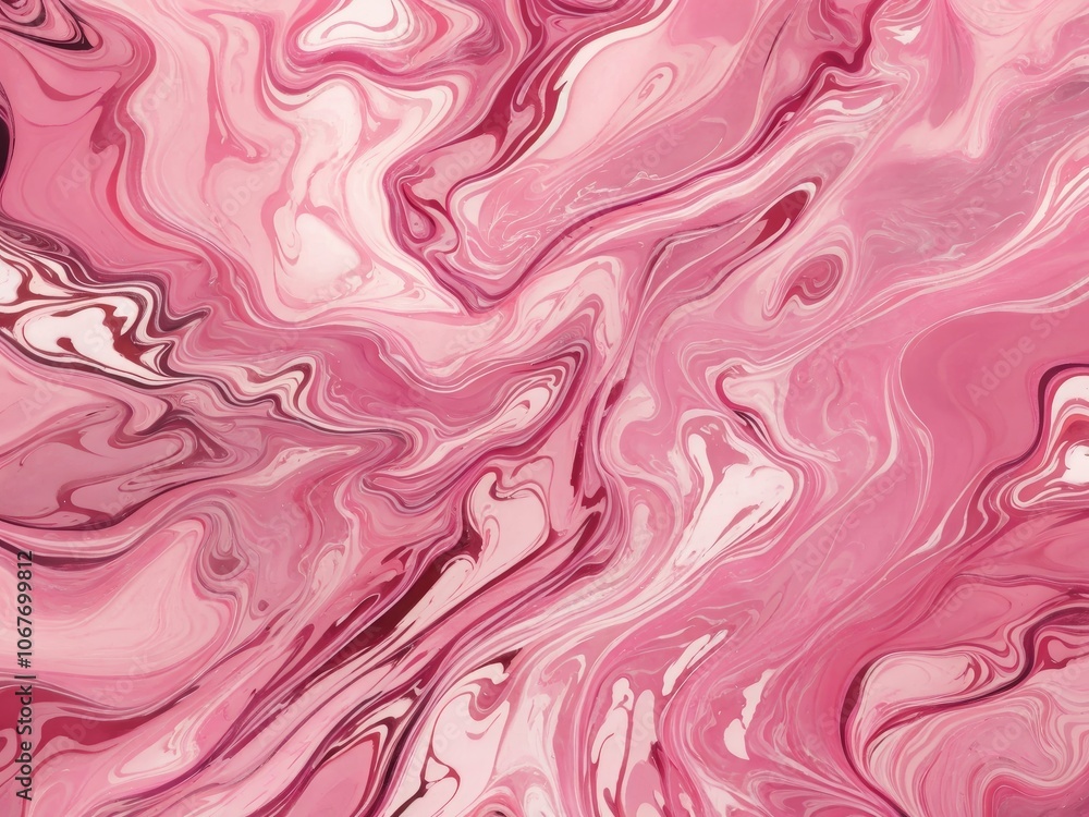 Pink Marble Abstract Art Pink Marble Abstract Art