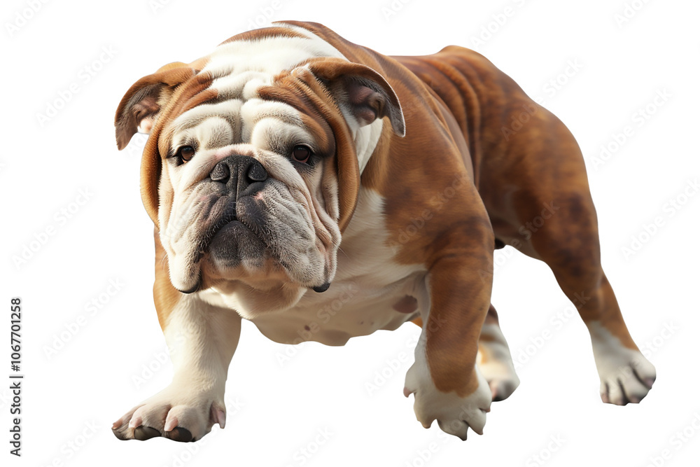 english bulldog isolated on white english bulldog isolated on white