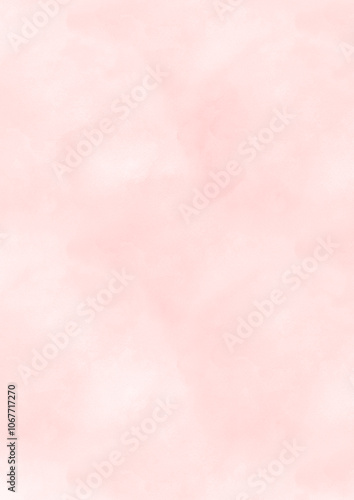 Aesthetic Pastel Pink Watercolor Texture Background for Design Projects