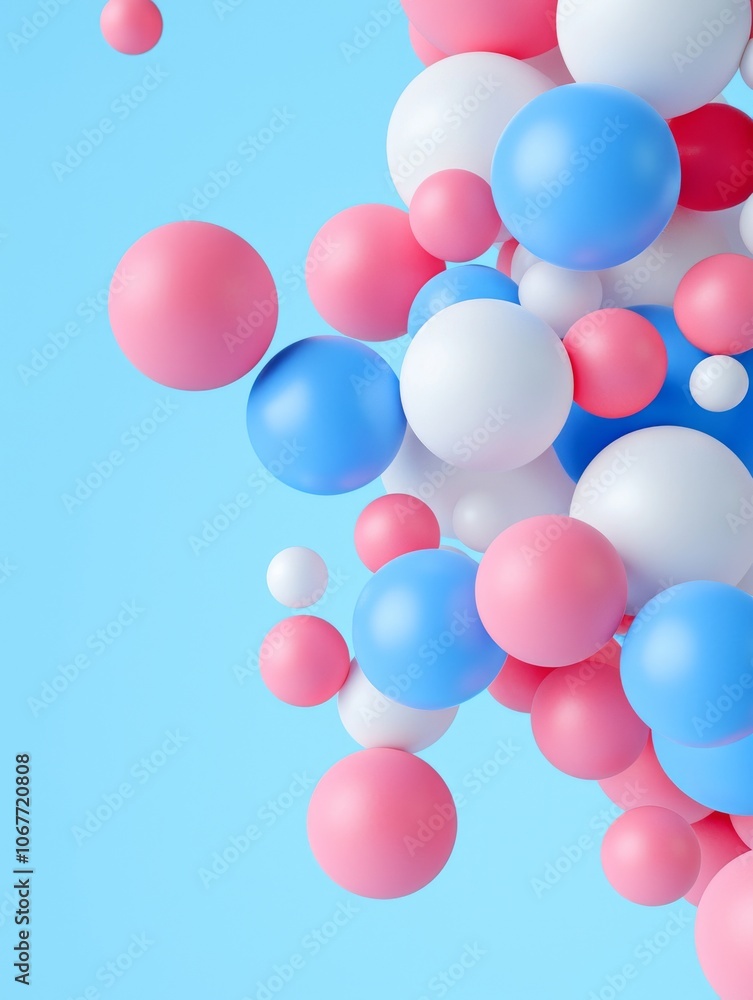 custom made wallpaper toronto digitalA close-up of a molecule with a beautiful background in science