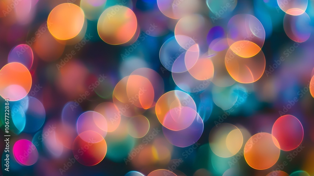 Fototapeta premium Colorful Abstract Background with Soft Blurs