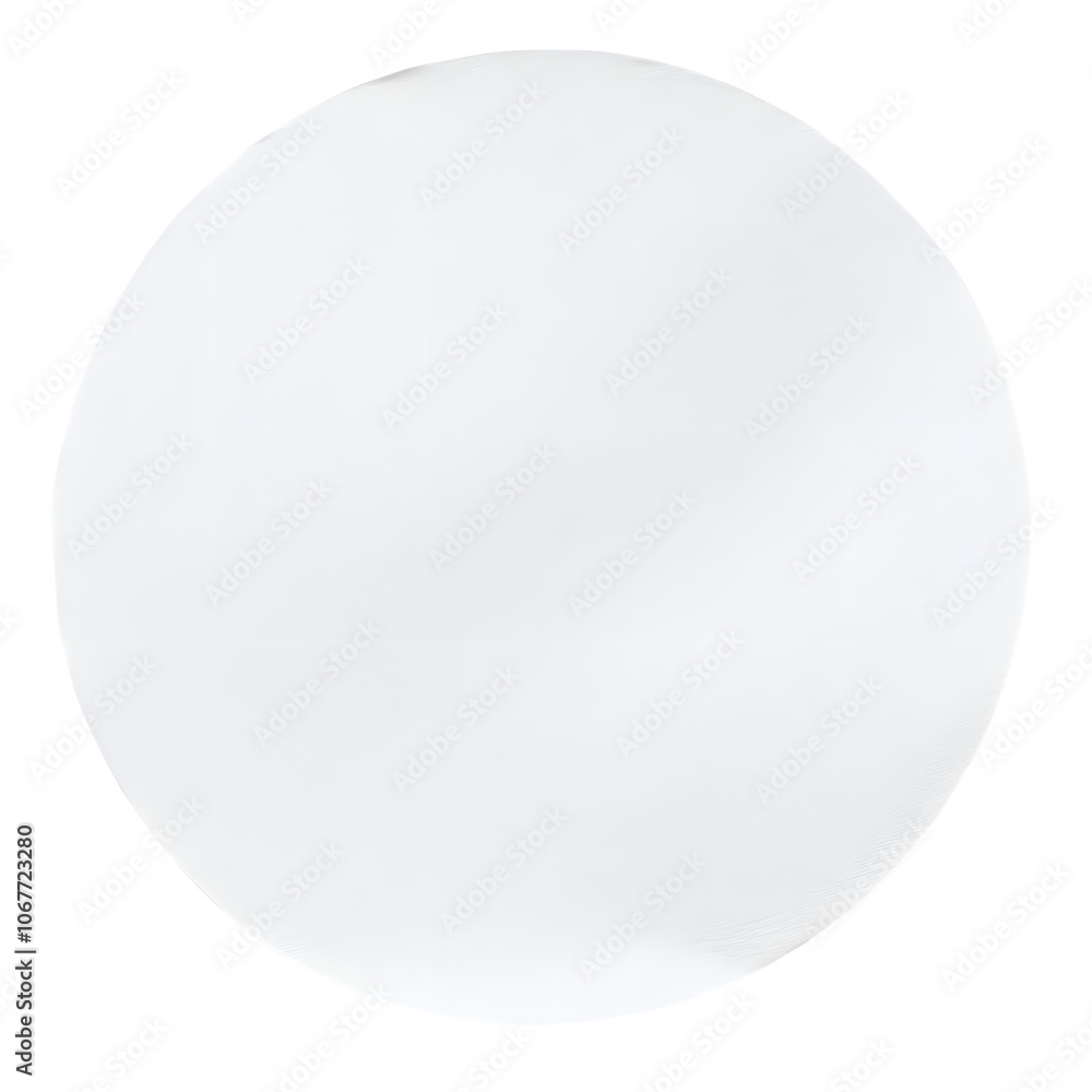 Blank white round paper sticker label isolated Blank white round paper sticker label isolated
