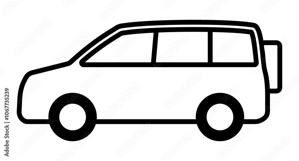 クロスカントリー車のアイコン クロスカントリー車のアイコン