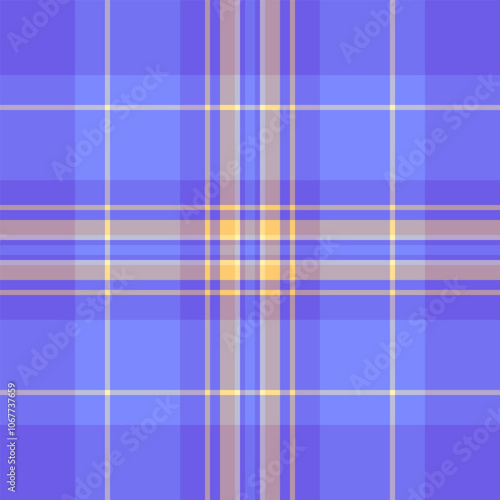 Luxury check textile tartan, luxurious pattern texture vector. Doodle fabric background plaid seamless in indigo and pastel colors.