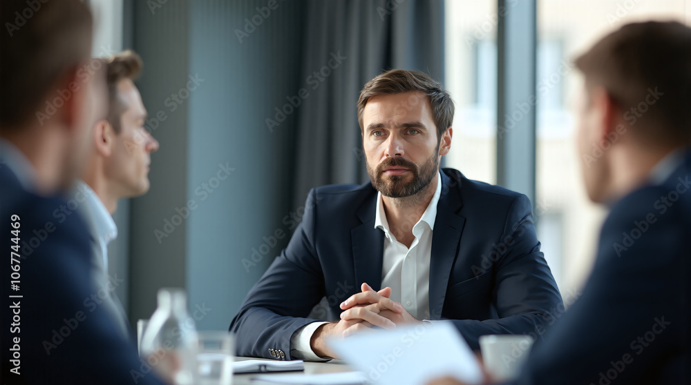 Business Meeting in Progress Business Meeting in Progress