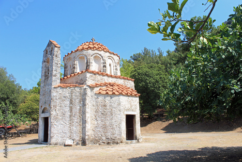 Grèce, île de Rhodes, chapelle orthodoxe 