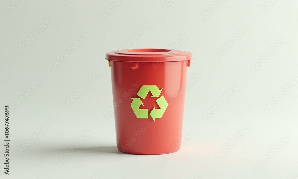 recycling bin recycle symbol minimalist design vibrant recycling bin recycle symbol minimalist design vibrant