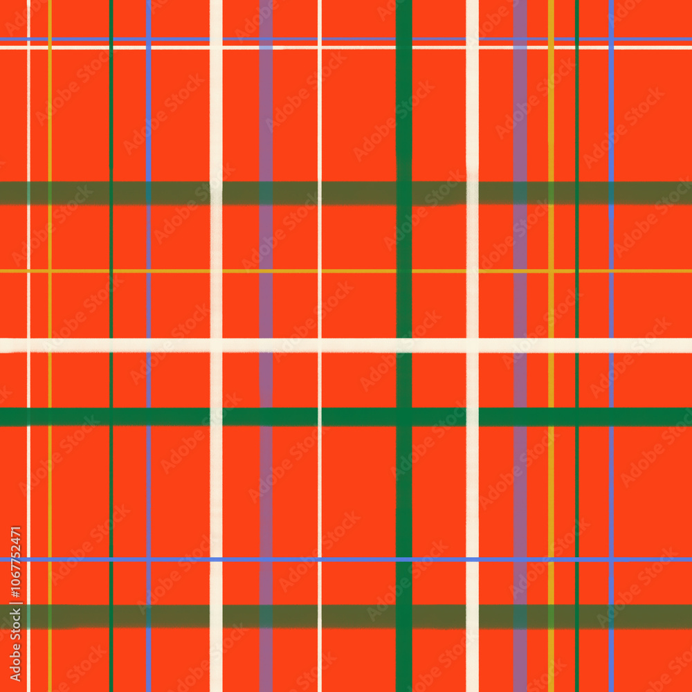 red vibrant cell plaid seamless pattern red vibrant cell plaid seamless pattern