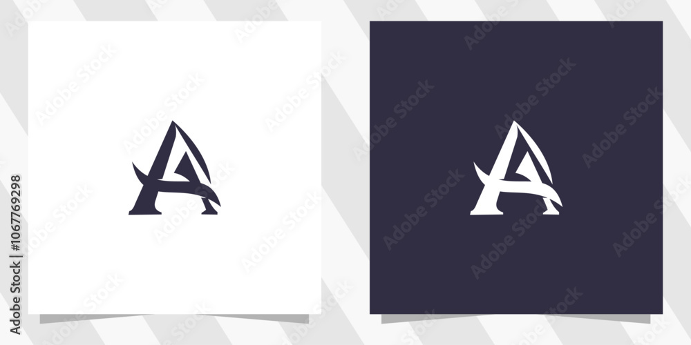 letter a logo design vector letter a logo design vector