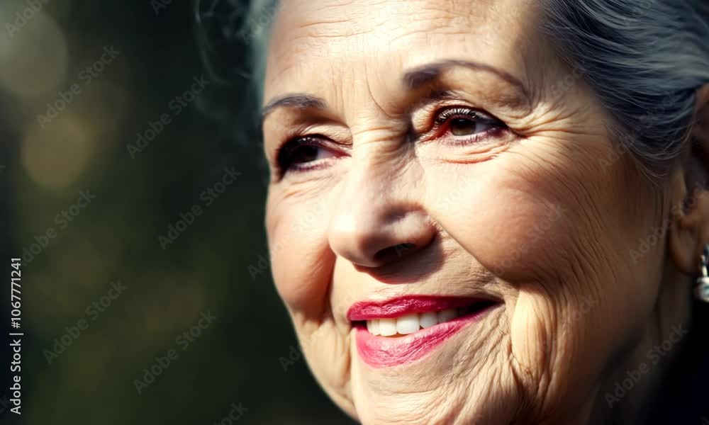 Smiling Elderly Woman in Soft Natural Light
Smiling Elderly Woman in Soft Natural Light