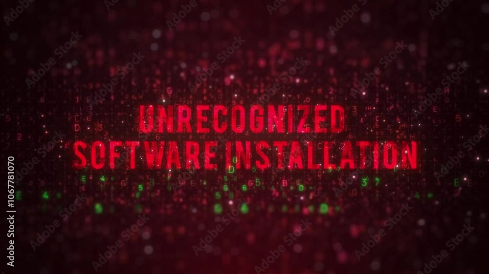 Unrecognized Software Installation trendy words in technology Unrecognized Software Installation trendy words in technology