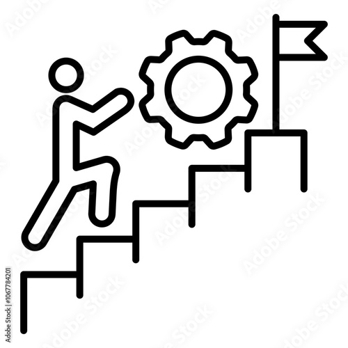 change management icon that illustrates the state of a connected affair.