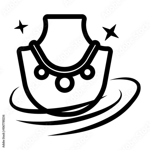 necklace Line Icon