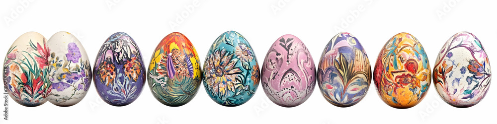 Cute easter egg background image - A collection of beautifully decorated Easter eggs showcasing intricate designs and colors. Cute easter egg background image - A collection of beautifully decorated Easter eggs showcasing intricate designs and colors.