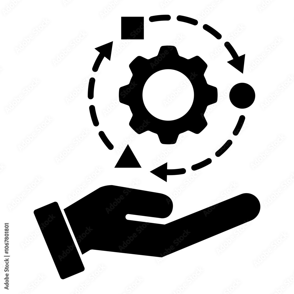 management icon that describes a business situation management icon that describes a business situation