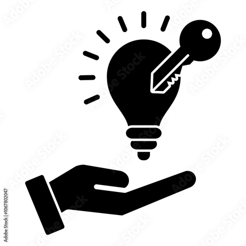 management icon that describes a business situation