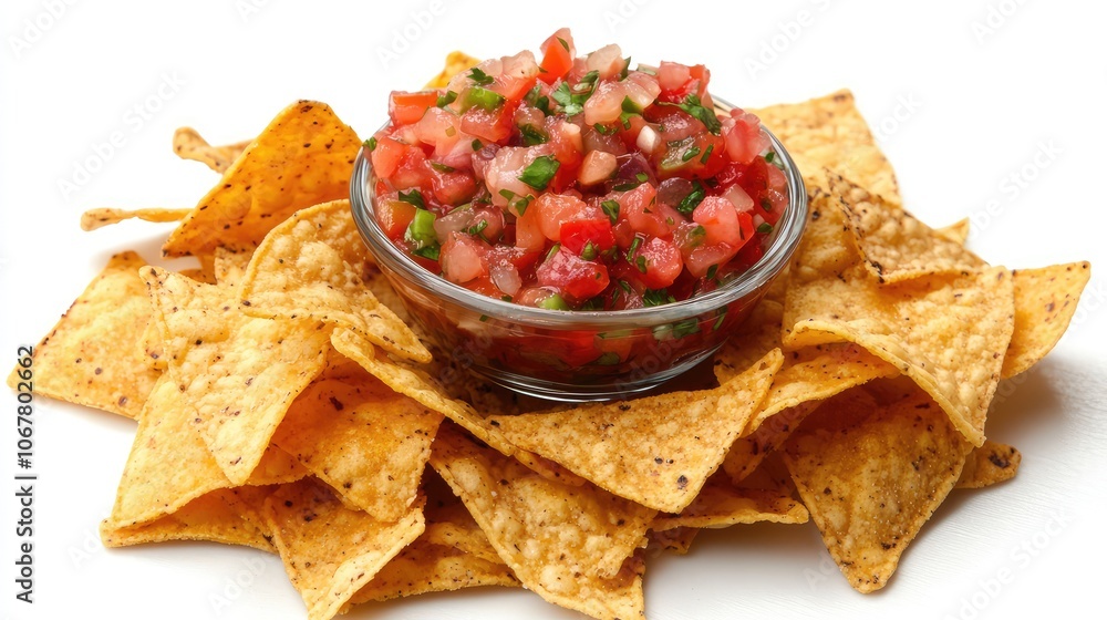 Fresh Salsa and Tortilla Chips Arrangement Fresh Salsa and Tortilla Chips Arrangement
