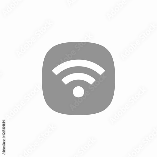 wifi internet network icon sign vector