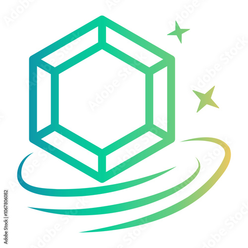 ruby Line Gradient Icon