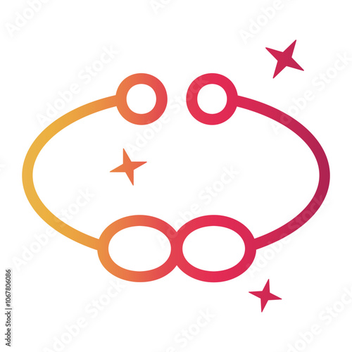 bracelet Line Gradient Icon