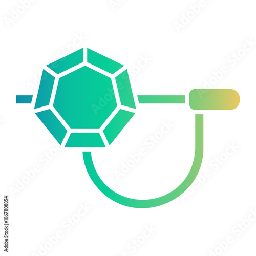 brooch Gradient icon