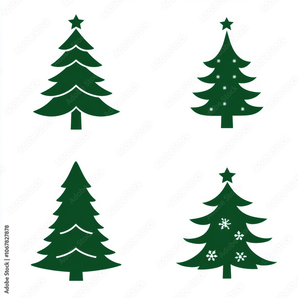 Vector illustration of Christmas tree Vector illustration of Christmas tree