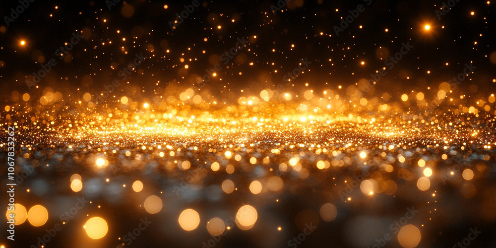 Obraz premium abstract, bright technology background featuring geometric patterns and glowing light effects, symbolizing digital innovation, connectivity, and the evolution of modern tech